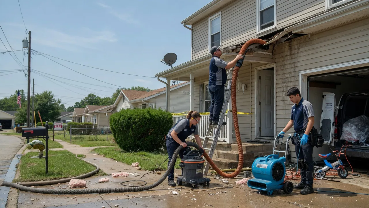 Water Damage Restoration in Tipton, PA near me